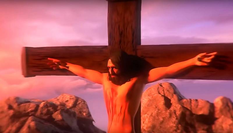 Ukázka z připravované videohry I am Jesus Christ. Jde o převyprávění příběhu Krista z pohledu první osoby od narození až po vzkříšení. Vydání hry plánují zahraniční vývojáři na rok 2022
