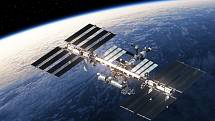 Mezinárodní vesmírná stanice ISS.