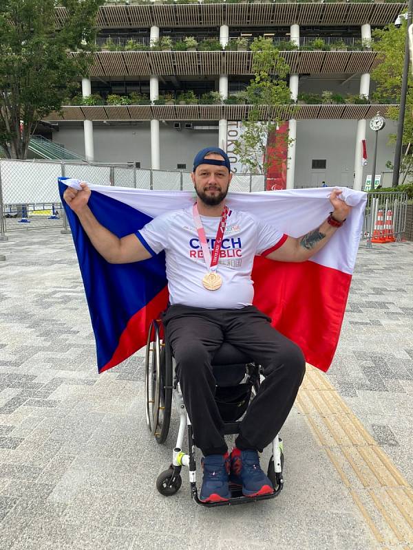 Aleš Kisý obsadil na paralympijských hrách třetí místo ve vrhu koulí.