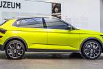 Hliněný model konceptu Škoda Vision X.