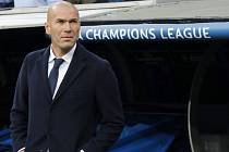 Trenér Realu Madrid Zinédine Zidane.