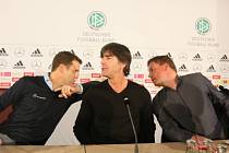 Joachim Löw na tiskové konferenci Německa