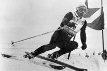 Karl Schranz na mistrovství světa v roce 1970.