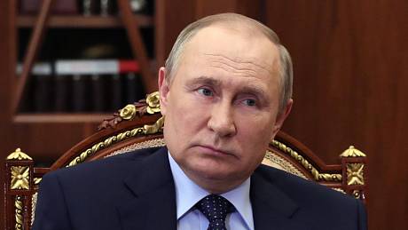 Ruský prezident Vladimir Putin (na snímku z 6. května 2022).