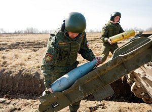 Ruské vojenské cvičení v Kaliningradské oblasti