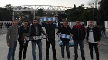Metal Trade Comax, nejlepší tým prvního ročníku Zaměstnanecké ligy Deníku, na fotbale Lazio Řím - Juventus Turín
