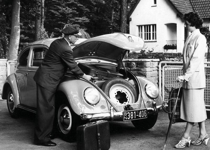 Teprve po válce začalo vítězné tažení vozu Volkswagen Typ 1