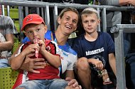 Barbora Špotáková a její synové fandila den po zisku bronzu na ME českým oštěpařům.