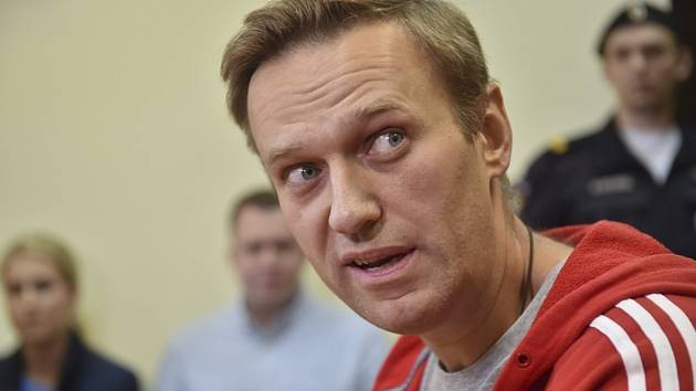 Ruský opoziční předák Alexej Navalnyj na snímku z 13. června 2018