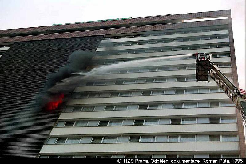 Požár hotelu Olympik, 26. května 1995