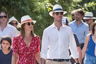 Na konci května navštívila Pippa společně se svým manželem Roland Garros