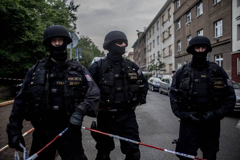 Policie zasahovala kvůli údajné bombe 24. května v centru Klinika na pražském Žižkově.
