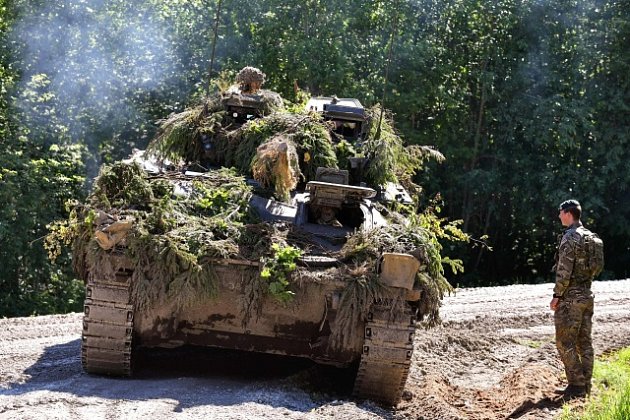 Vojenské cvičení NATO Saber Strike v Pobaltí