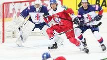 Čeští hokejisté porazili na mistrovství světa Velkou Británii.