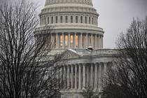 Kapitol, sídlo amerického Senátu a Sněmovny reprezentantů.