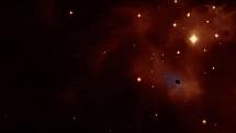 Astronomové zřejmě identifikovali mrtvou hvězdu, uvězněnou na devítihodinové eliptické oběžné dráze kolem supermasivní černé díry