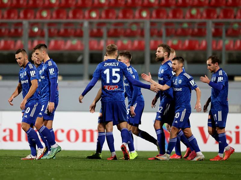 Fotbalisté Olomouce během soustředění