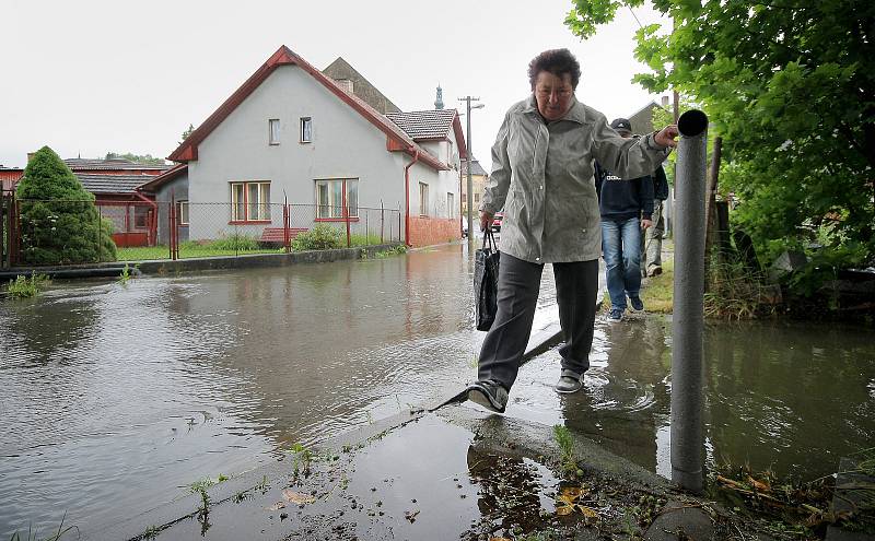 Povodeň v Polné na Jihlavsku v roce 2013