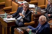 Poslanecká sněmovna 6. září v Praze rozhodovala o zbavení imunity kvůli kauze Čapí hnízdo u poslanců Andreje Babiše a Jaroslava Faltýnka.