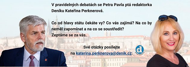 Pravidelné debaty s prezidentem Petrem Pavlem na Deník.cz