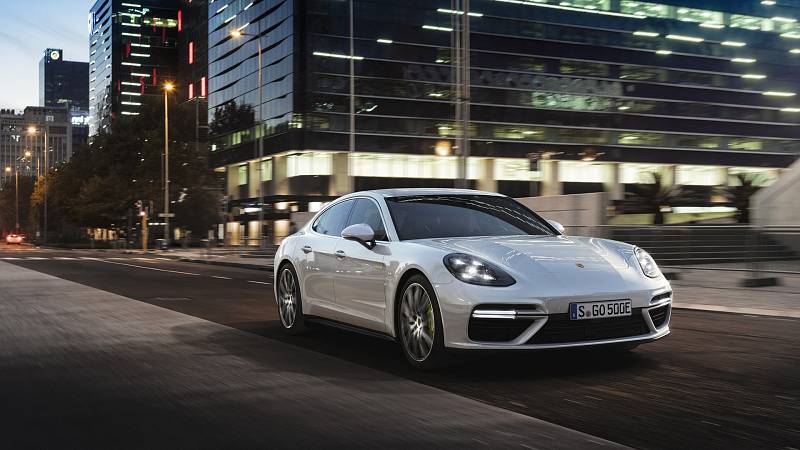 Porsche Panamera Turbo S E-Hybrid.