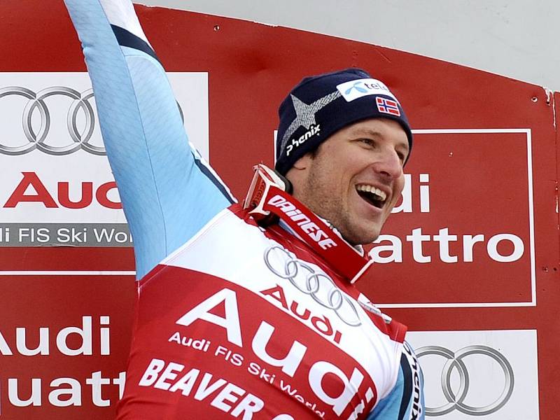 Norský lyžař Aksel Lund Svindal se vrátil na sjezdovku v americkém Beaver Creeku vítězně. 
