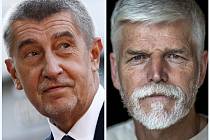 Andrej Babiš a Petr Pavel