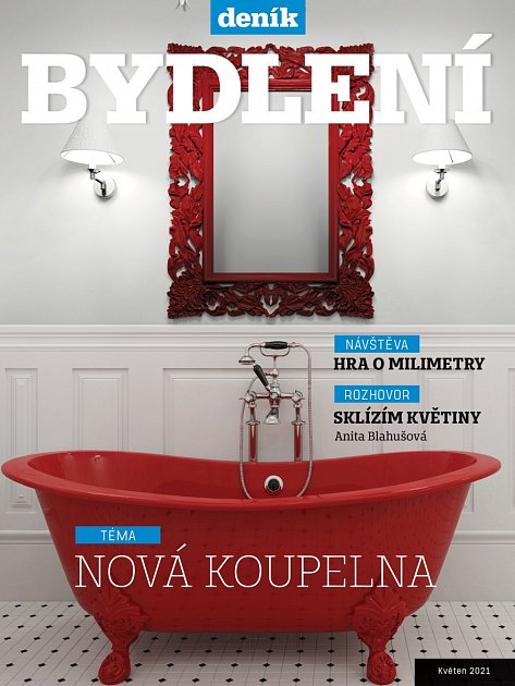 Titulní strana magazínu Bydlení