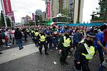 Finále mistrovství Evropy ve fotbale: Fanoušky Itálie musela do Wembley eskortovat policie