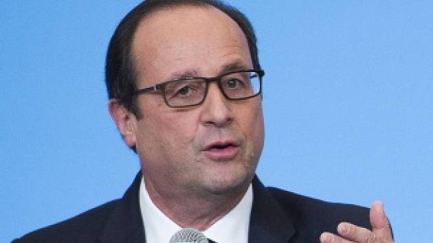 Francouzský prezident François Hollande.