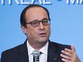 Francouzský prezident François Hollande.