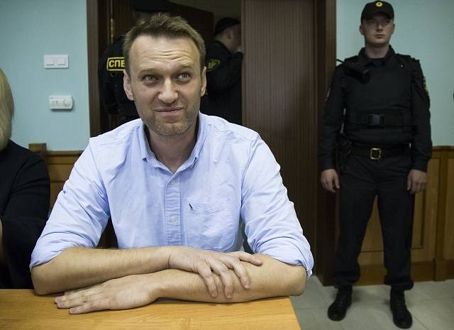 Vůdce ruské opozice Alexej Navalnyj