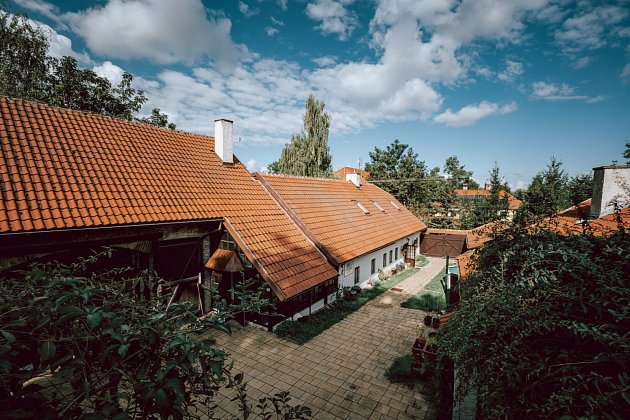 Střecha před rekonstrukcí.