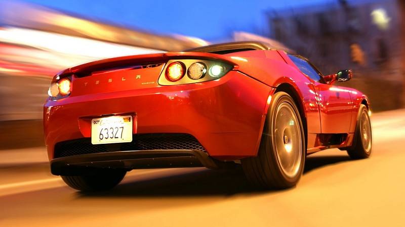 Tesla Roadster.