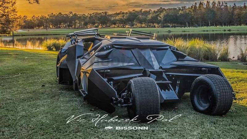 Batmobil „Tumbler“ z trilogie Temný rytíř.