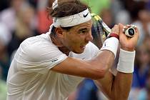 Rafael Nadal na Wimbledonu.