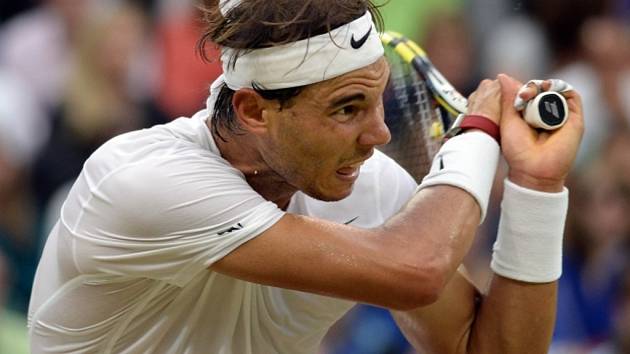 Rafael Nadal na Wimbledonu.