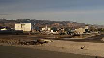 Letiště Reno/Tahoe International Airport, v jehož blízkosti došlo ke katastrofě