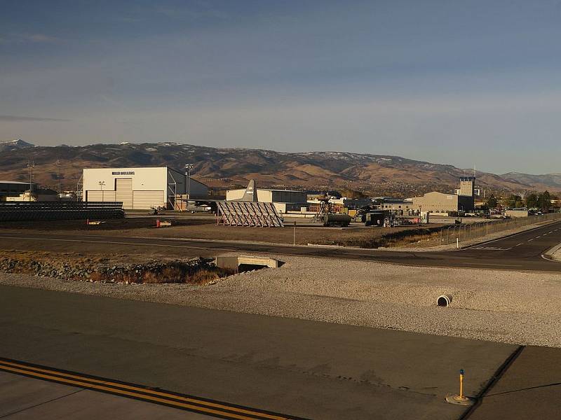 Letiště Reno/Tahoe International Airport, v jehož blízkosti došlo ke katastrofě