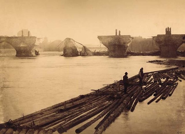 The demolition of the Charles Bridge was a similar blow to the people of Prague and to the Czech public at the time as the fire at the National Theater a year earlier