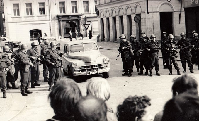 Praha srpen 1969