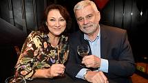 Zlata Adamovská s manželem Petrem Štěpánkem jsou velkými milovníky dobrého vína
