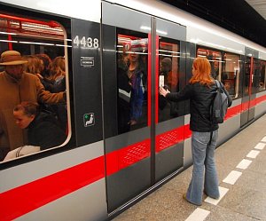 Pražské metro - ilustrační foto.