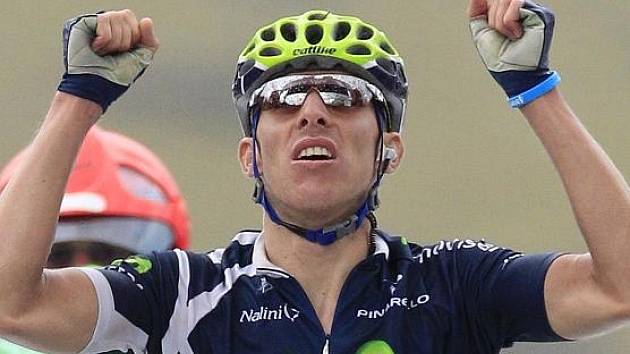 Rui Faria da Costa se na Tour de France raduje z vybojovaného vítězství.