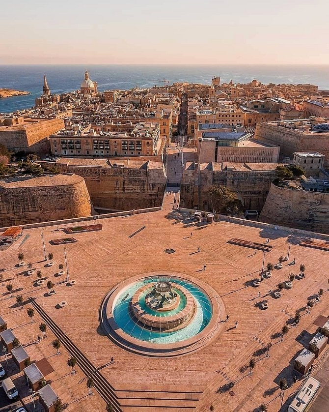 Malta, hlavní město Valletta