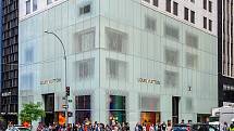 Obchod značky Louis Vuitton v americkém New Yorku.