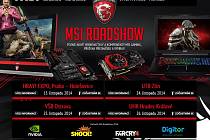 Pozvánka na MSI Gaming Roadshow 2014.