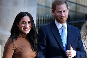 princ Harry a Meghan