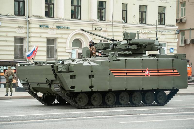 Vojenská přehlídka v Moskvě u příležitosti Dne vítězství