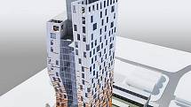 V Brně bude 20. dubna položen základní kámen nové nejvyšší budovy v ČR AZ Tower (na vizualizaci) vysoké 109,5 metru. Stavba bude stát 800 milionů korun bez DPH, hotova má být do května 2013. Mrakodrap bude stát poblíž centra města.